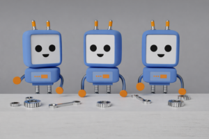 Three robot logos compared Blogs